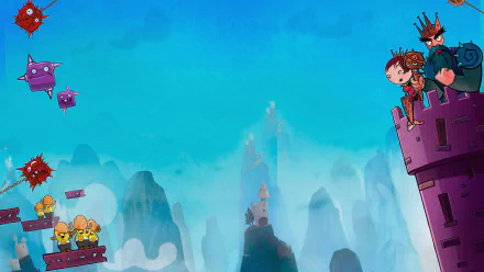 video game Cloudberry Kingdom HD Desktop Wallpaper | Background Image