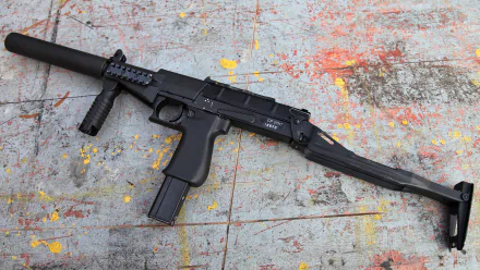 man made SR-2MP submachine gun HD Desktop Wallpaper | Background Image