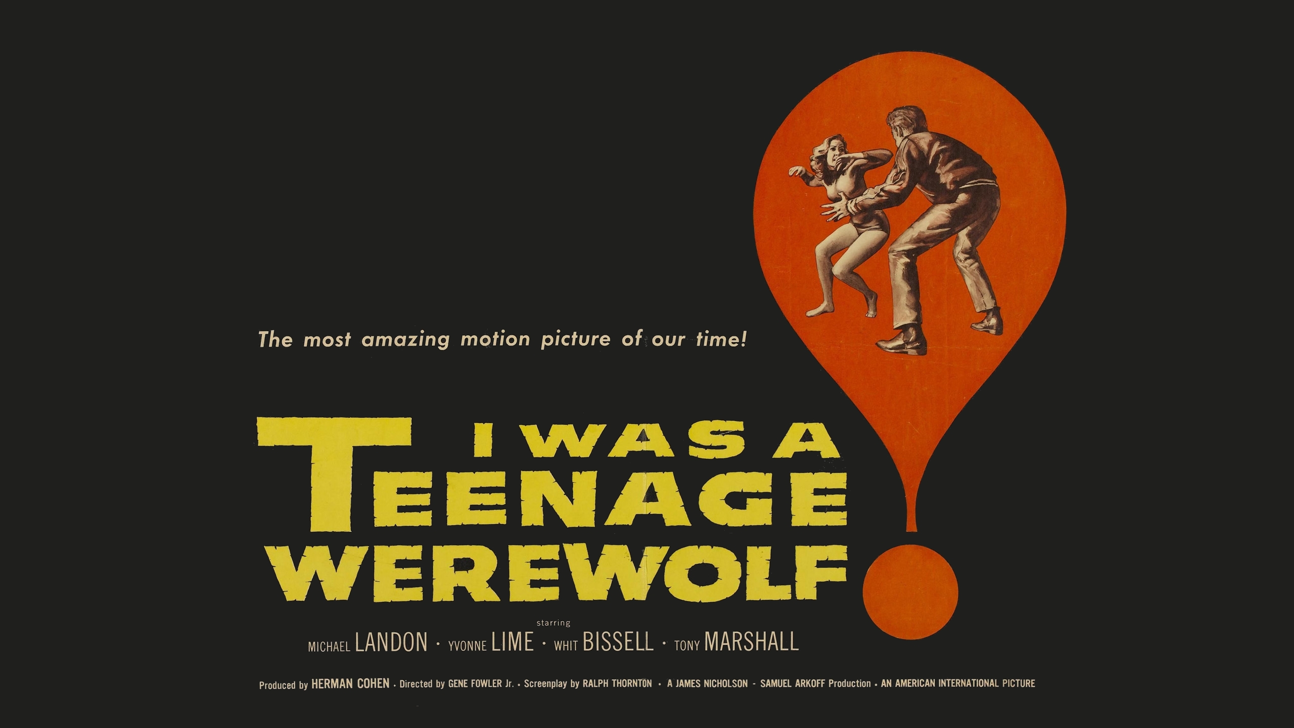 Movie I Was a Teenage Werewolf HD Wallpaper | Background Image