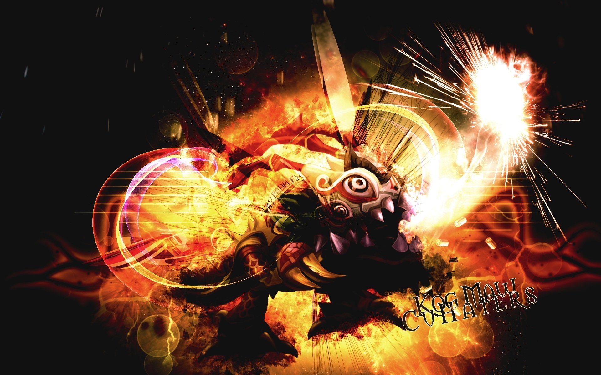 Download Kog'Maw (League Of Legends) Video Game League Of Legends HD Wallpaper by padplex