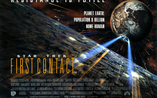 Star Trek movie star trek: first contact HD Desktop Wallpaper | Background Image
