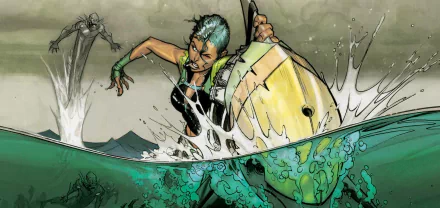 Comic the wake HD Desktop Wallpaper | Background Image