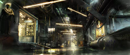 Deus Ex video game Deus Ex: Mankind Divided HD Desktop Wallpaper | Background Image