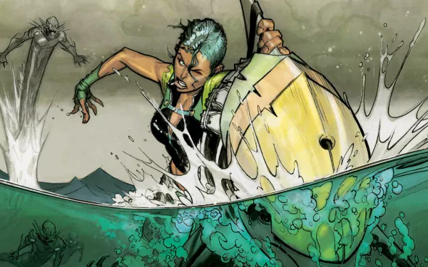 Comic the wake HD Desktop Wallpaper | Background Image