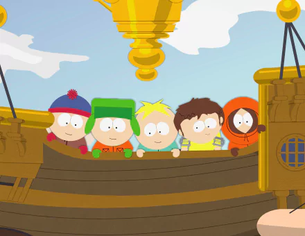 Butters Stotch Stan Marsh Kenny McCormick Kyle Broflovski Jimmy Valmer TV Show South Park HD Desktop Wallpaper | Background Image