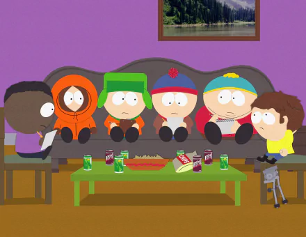 Jimmy Valmer Eric Cartman Stan Marsh Kyle Broflovski Kenny McCormick Tolkien Black TV Show South Park HD Desktop Wallpaper | Background Image