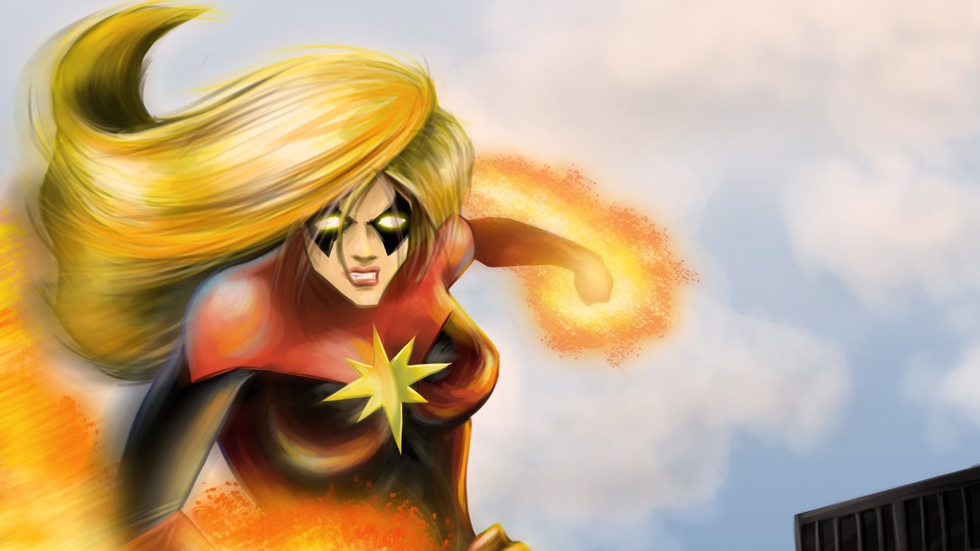 Ms Marvel HD Wallpaper | Sfondo | 3300x1856 | ID:591131 - Wallpaper Abyss