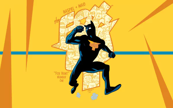 Comic the fox HD Desktop Wallpaper | Background Image