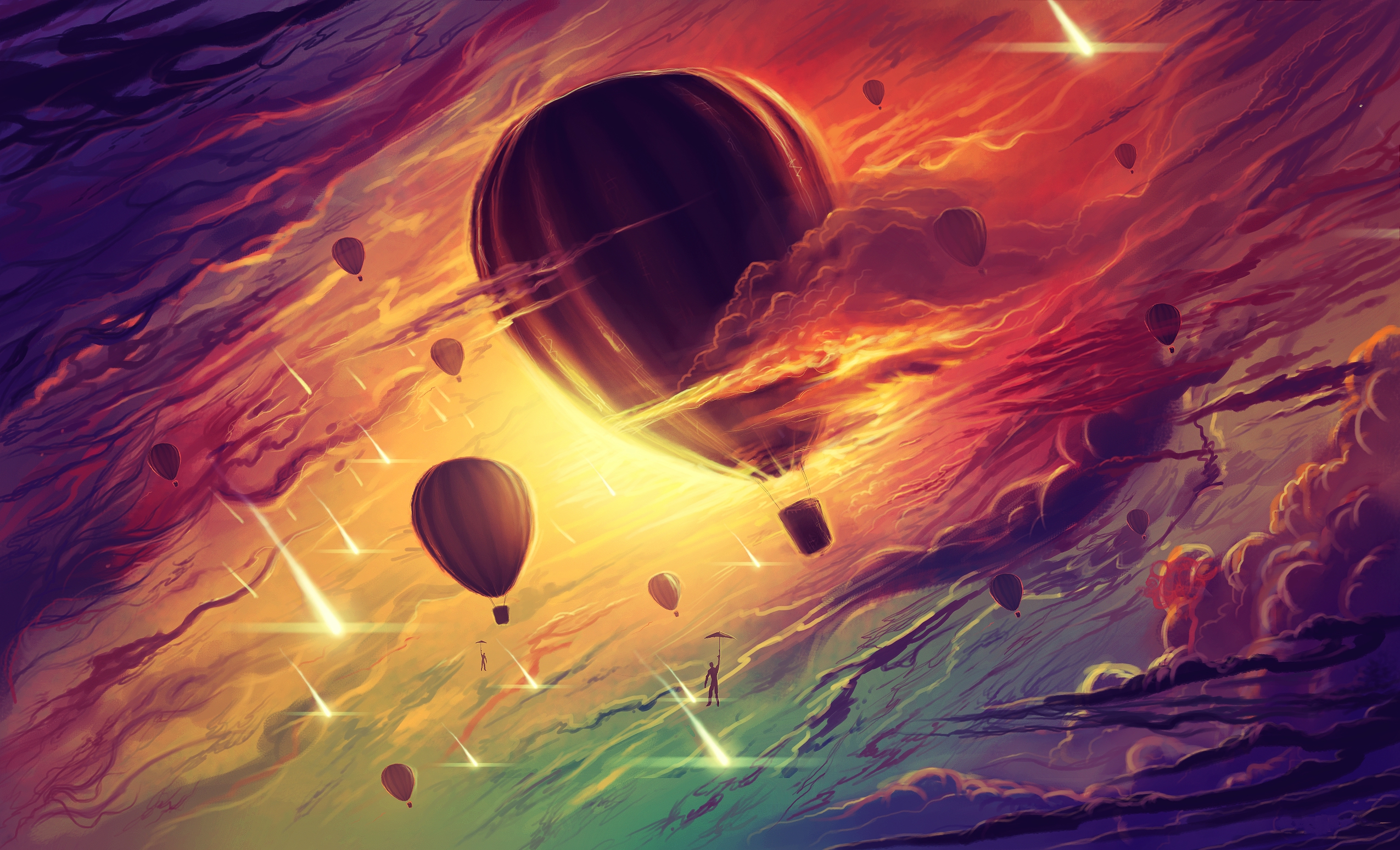 Artistic Balloon HD Wallpaper | Background Image