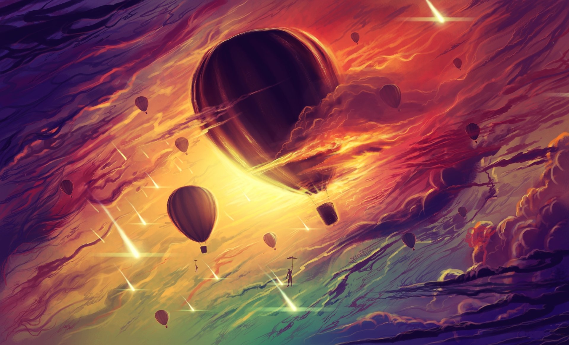Download Artistic Balloon HD Wallpaper by Frostwindz