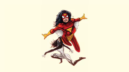 Comic Spider-Woman HD Desktop Wallpaper | Background Image