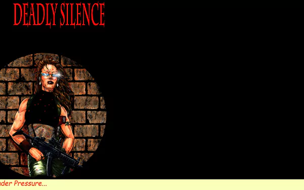 Comic deadly silence HD Desktop Wallpaper | Background Image