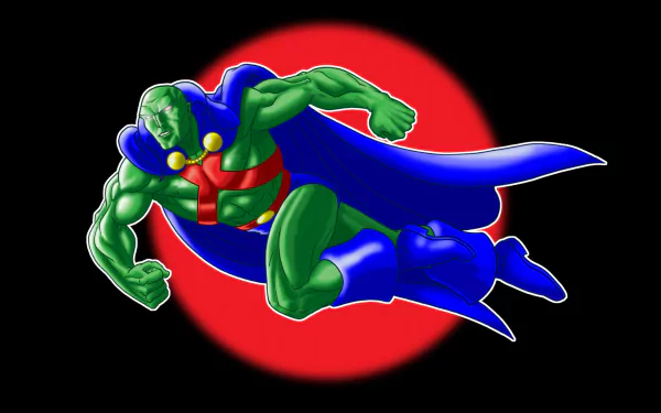 Comic Martian Manhunter HD Desktop Wallpaper | Background Image