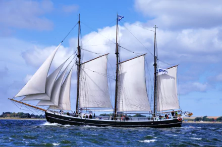 ship sailing vehicle sailboat HD Desktop Wallpaper | Background Image
