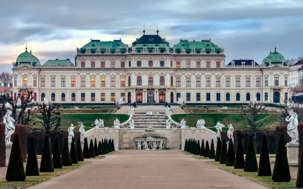 palace Austria Vienna man made Belvedere Palace HD Desktop Wallpaper | Background Image