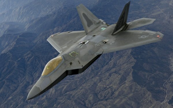 Military Lockheed Martin F-22 Raptor Jet Fighters Aircraft Warplane HD Wallpaper | Background Image