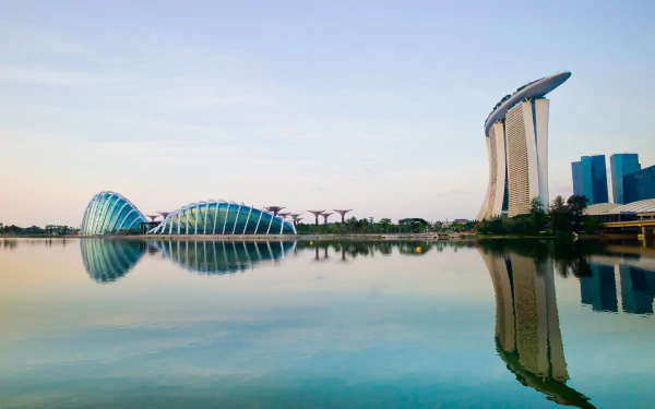  Gardens by the bay &amp; Marina bay sands