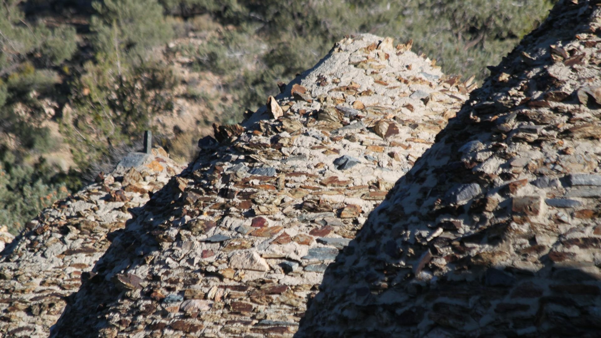 Download Man Made Charcoal Kilns HD Wallpaper