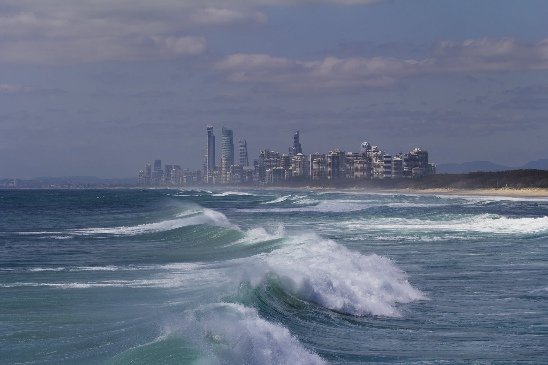 Gold Coast Skyline 5k Retina Ultra HD Wallpaper and Background