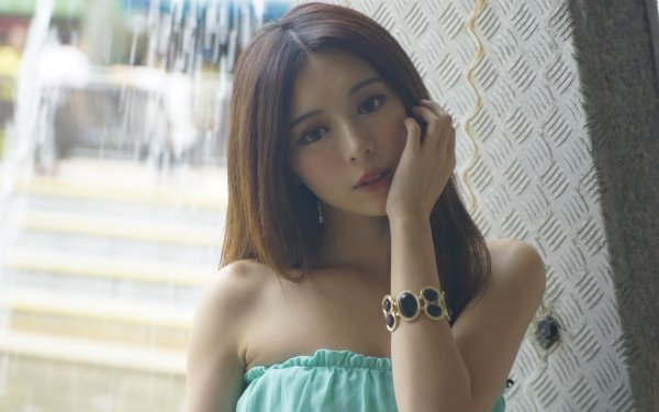 Women Zhang Qi Jun Julie Chang Model Asian Taiwanese Bracelet Face Hair Hong Kong HD Wallpaper | Background Image