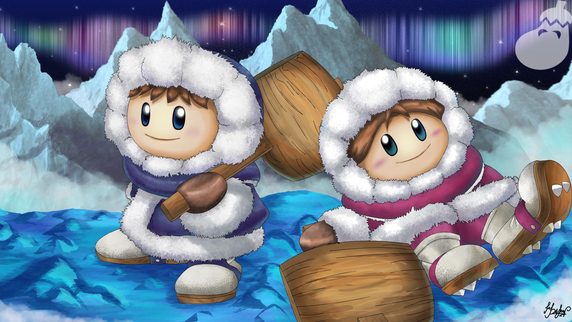 Video Game Ice Climber HD Wallpaper