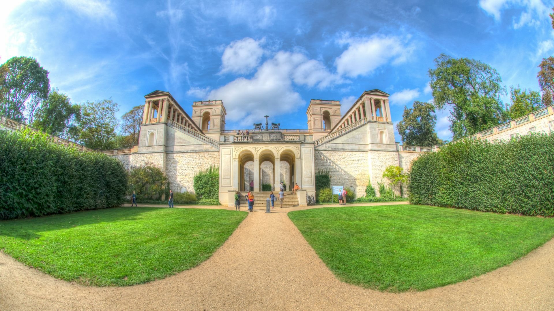 Download Man Made Belvedere On The Pfingstberg HD Wallpaper