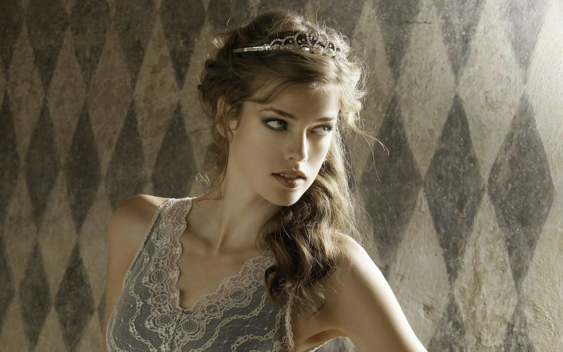 Download Swiss Crown Model Woman Julia Saner  HD Wallpaper