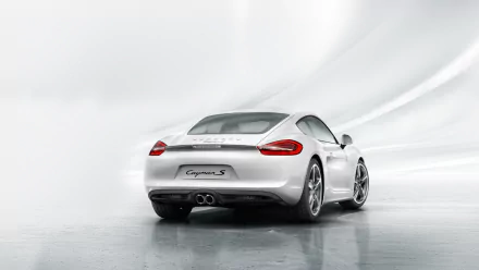 white car car Porsche Porsche Cayman vehicle Porsche Cayman S HD Desktop Wallpaper | Background Image