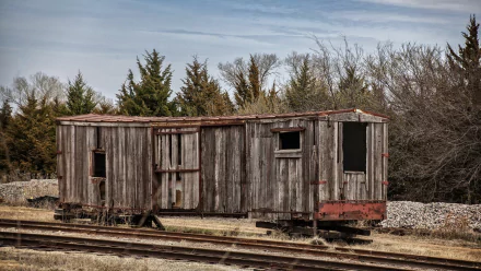 man made railroad HD Desktop Wallpaper | Background Image
