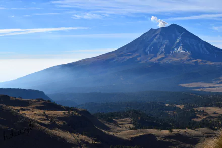 Mexico volcano nature Popocatépetl HD Desktop Wallpaper | Background Image
