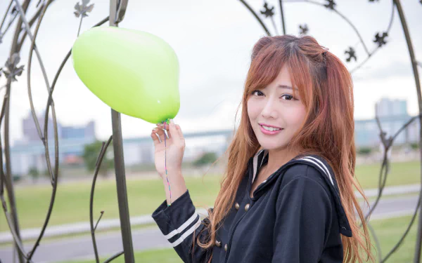 Taiwanese asian model woman Xiao Xi HD Desktop Wallpaper | Background Image