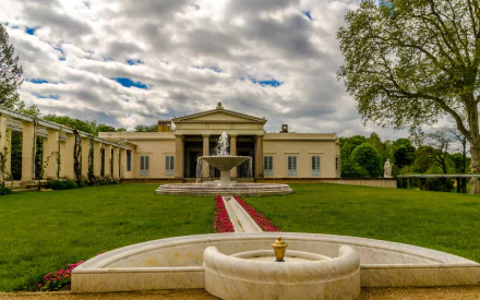 man made Charlottenhof Palace HD Desktop Wallpaper | Background Image