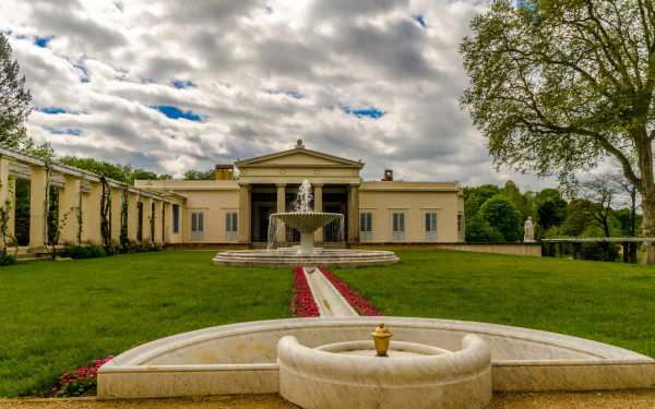 man made Charlottenhof Palace HD Desktop Wallpaper | Background Image