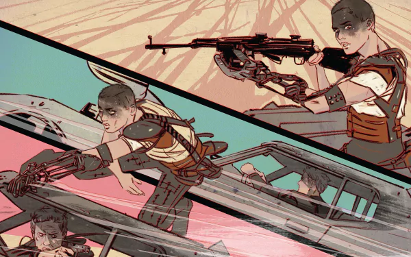 Imperator Furiosa movie Mad Max: Fury Road HD Desktop Wallpaper | Background Image