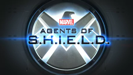 Marvel's Agents of S.H.I.E.L.D. graphic featuring the show's logo, designed as a high-definition PC desktop wallpaper and background.