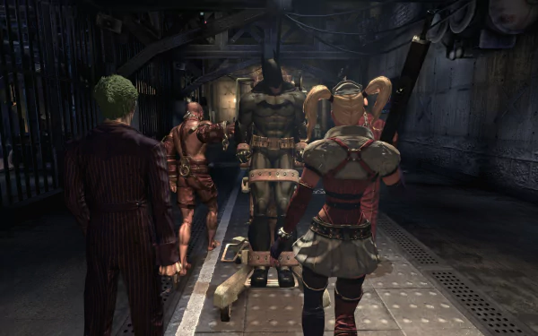video game Batman: Arkham Asylum HD Desktop Wallpaper | Background Image