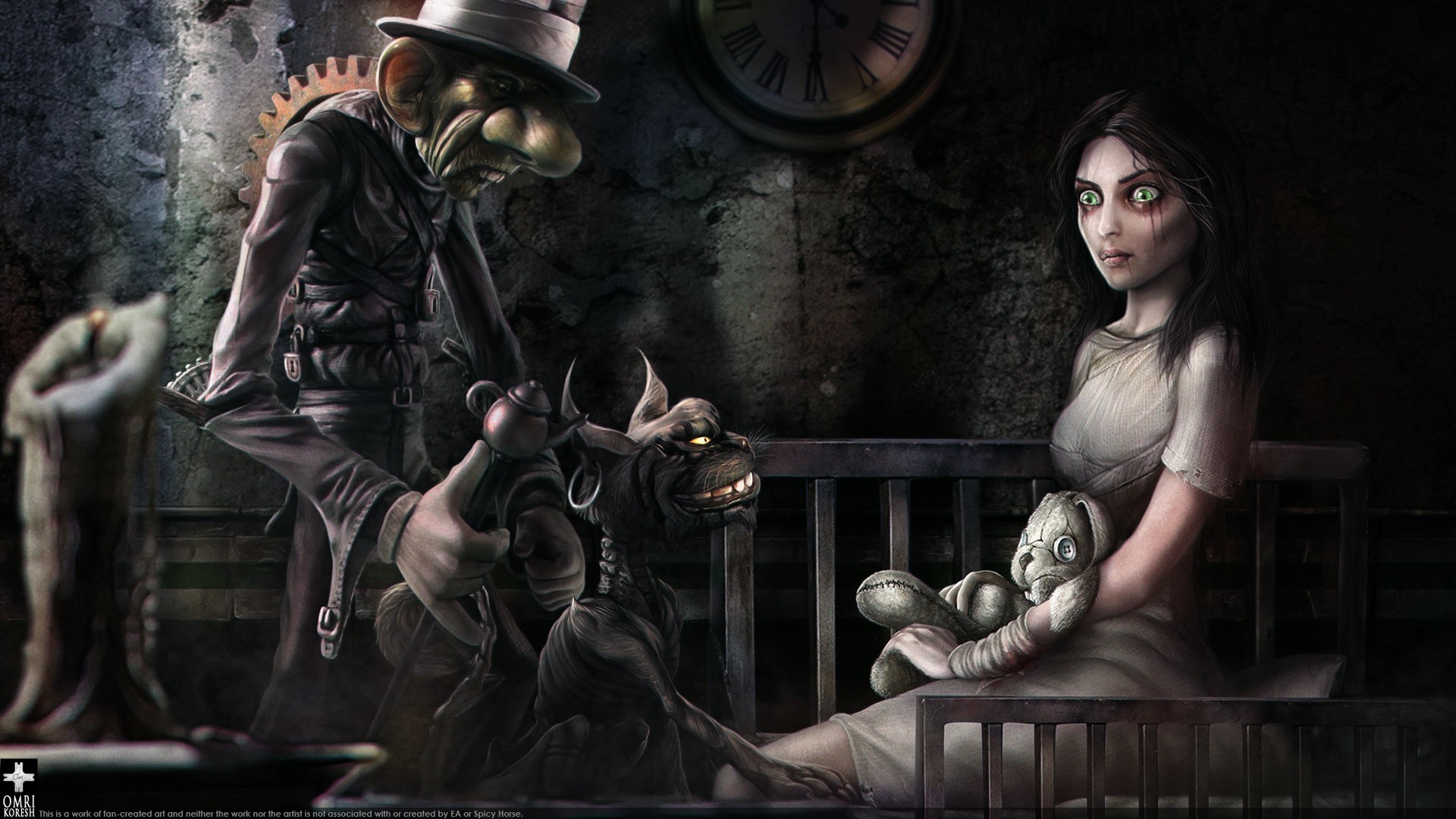 American mcgees alice wallpaper