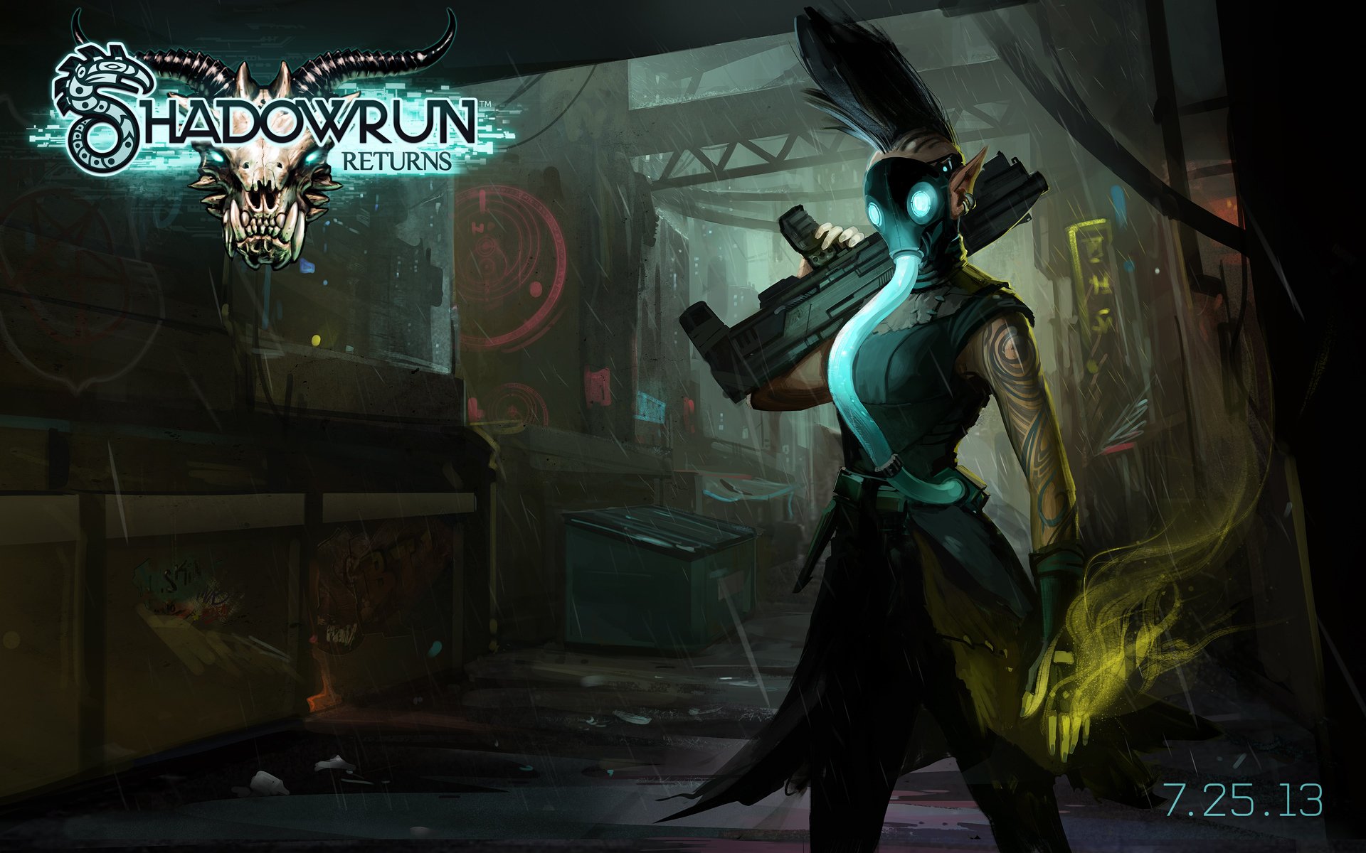 Out Of The Dark: Loads Of Shadowrun Returns Footage