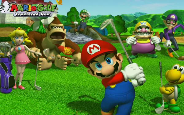 video game Mario Golf: Toadstool Tour HD Desktop Wallpaper | Background Image