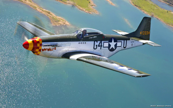 airplane aircraft military North American P-51 Mustang HD Desktop Wallpaper | Background Image