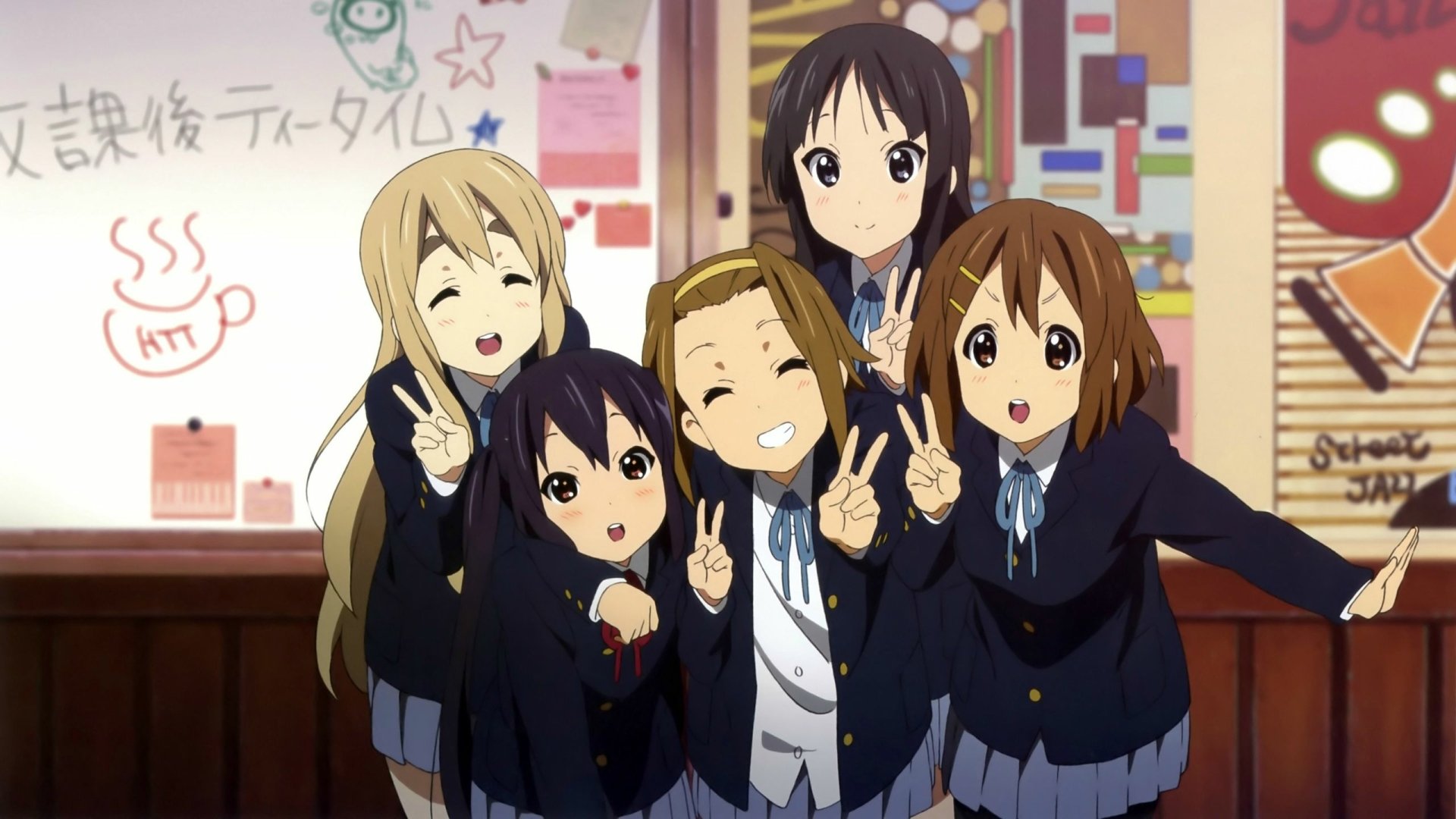 110 ideias de K-On!  anime, yui k on, clubes escolares