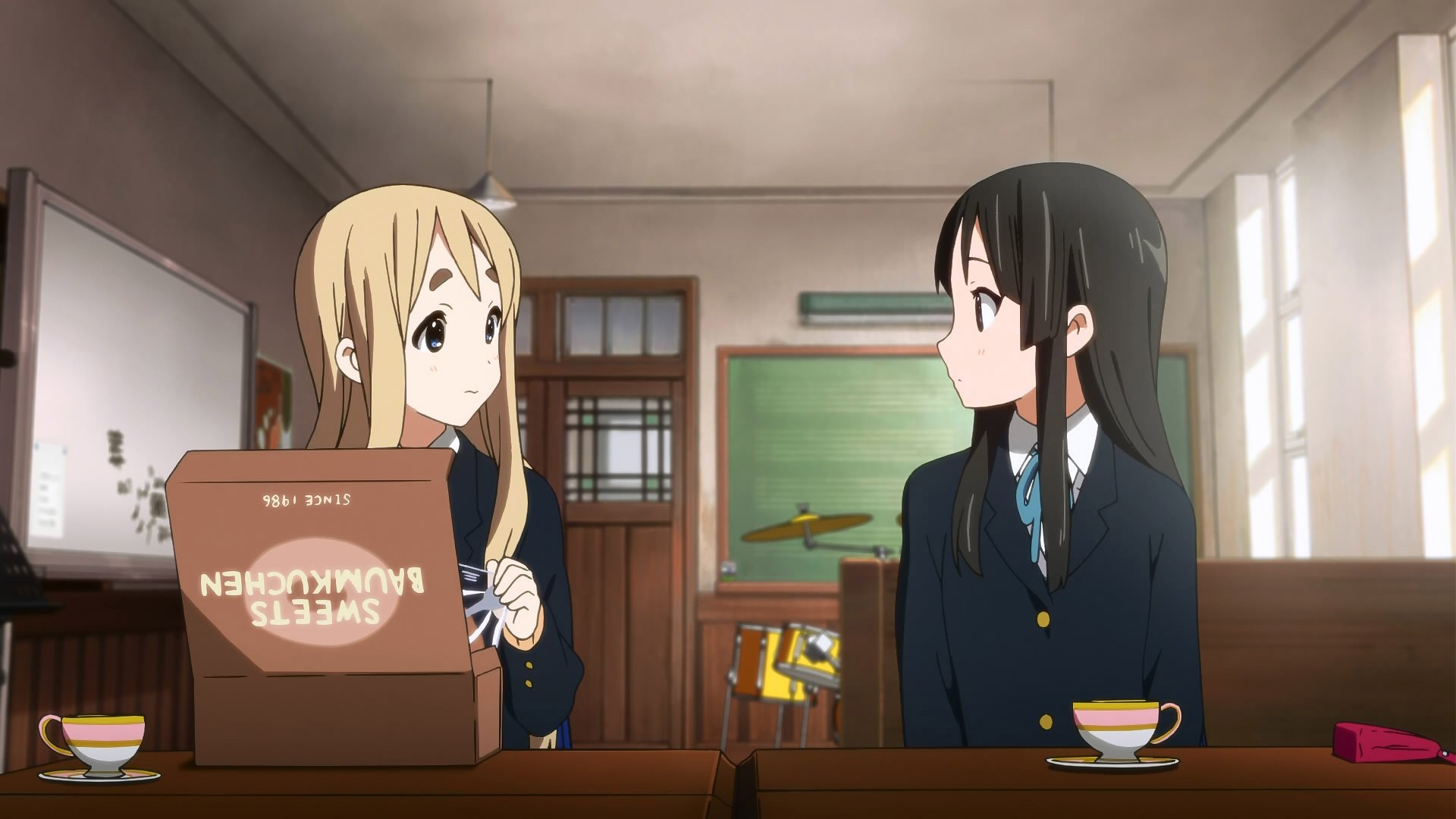 Download Mio Akiyama Tsumugi Kotobuki Anime K-ON! HD Wallpaper