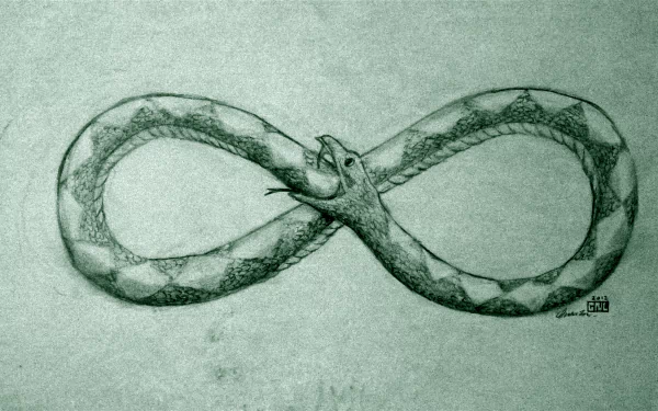 fantasy ouroboros HD Desktop Wallpaper | Background Image