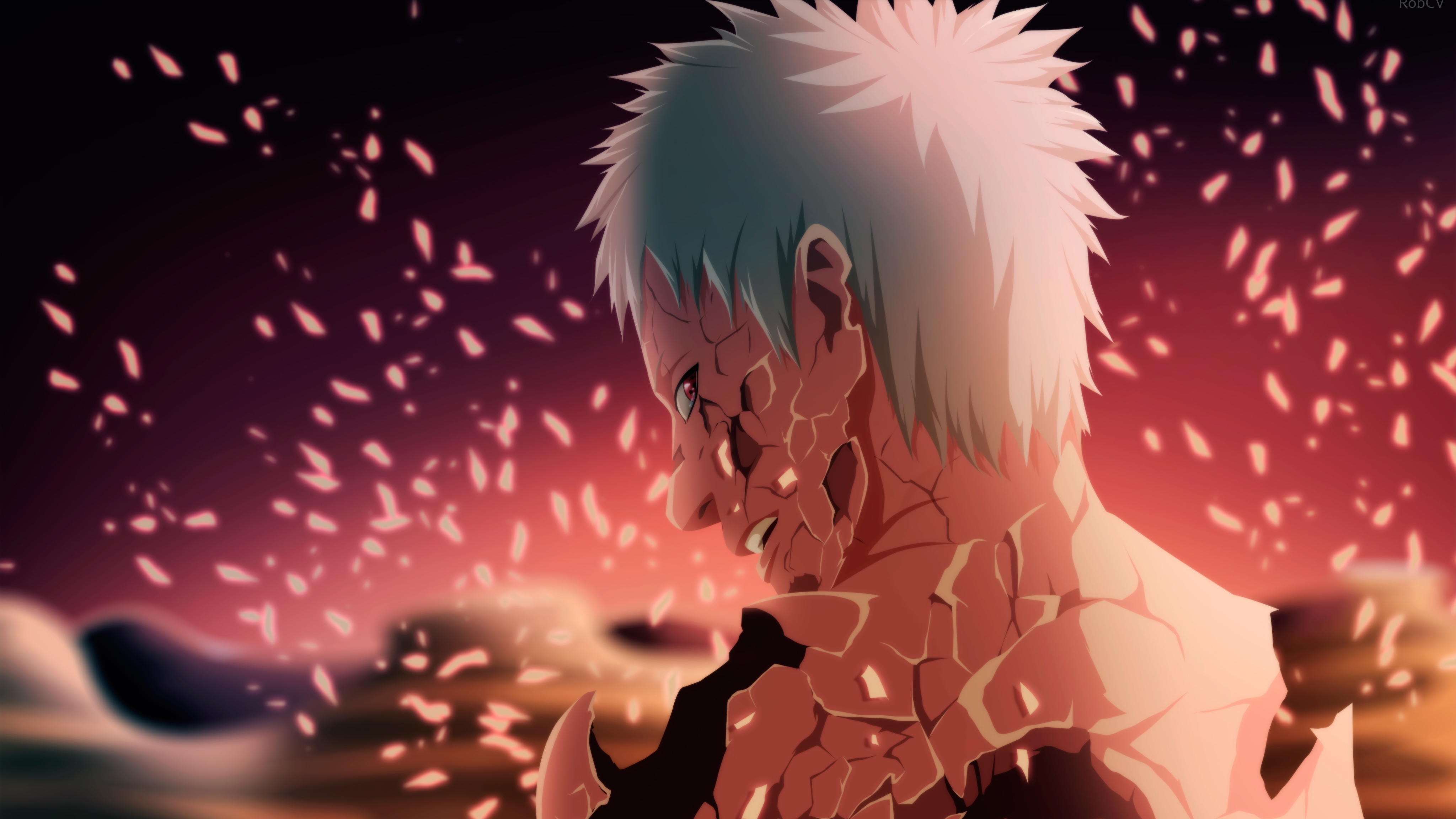 Download Obito Uchiha Full Moon 4k Wallpaper