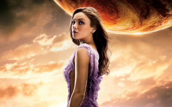 Mila Kunis movie jupiter ascending HD Desktop Wallpaper | Background Image