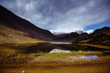 water nature mountain landscape lake HD Desktop Wallpaper | Background Image