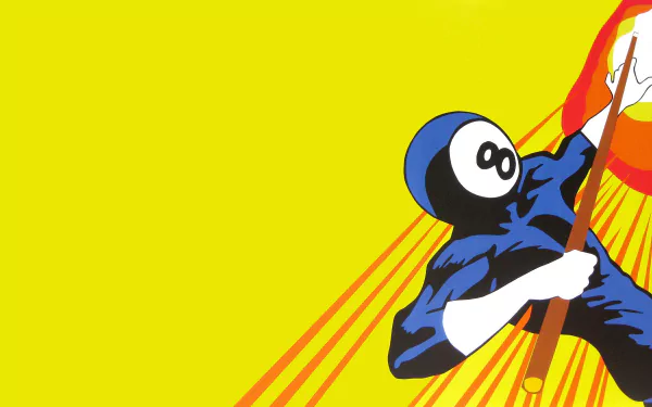 Comic 8-Ball HD Desktop Wallpaper | Background Image