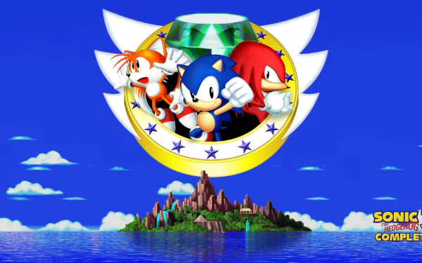 Classic Knuckles Classic Tails Classic Sonic Miles 'Tails' Prower Knuckles the Echidna Sonic the Hedgehog video game Sonic the Hedgehog 3 HD Desktop Wallpaper | Background Image
