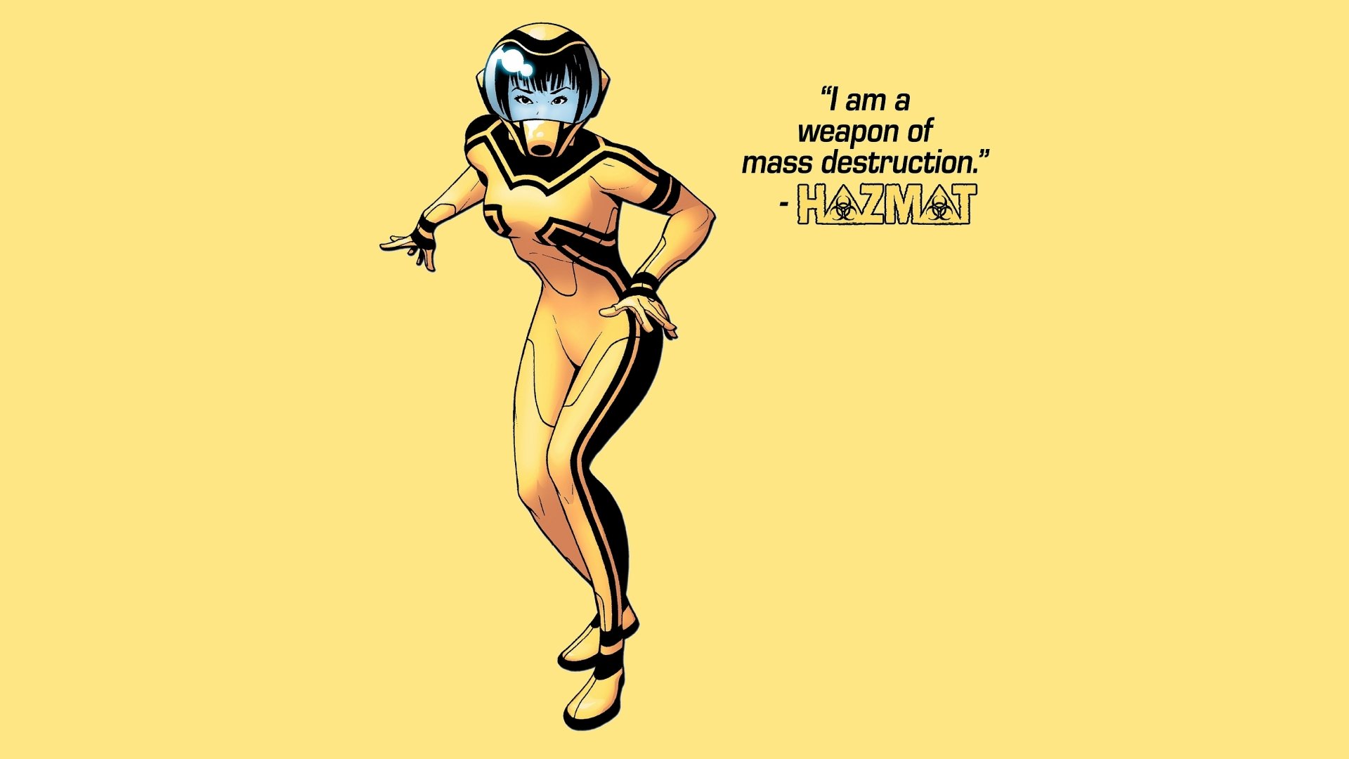 Download Comic HazMat HD Wallpaper