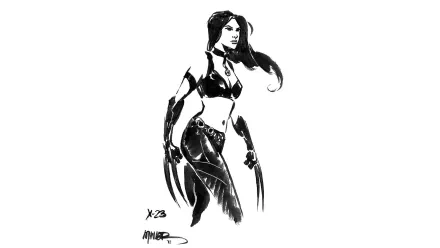 Comic X-23 HD Desktop Wallpaper | Background Image